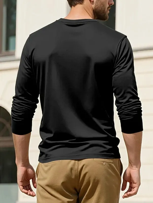 Black Soft Knit Sweater Clean Cut