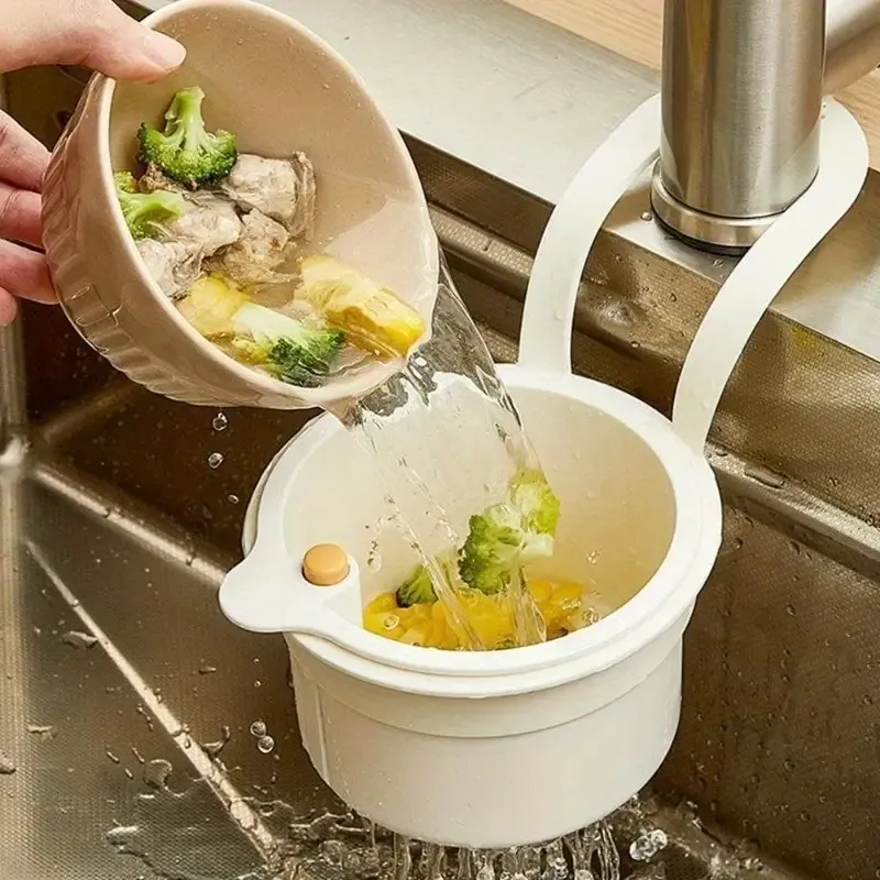 Install The Sink Filter Basket On The Automatic Tilting Faucet