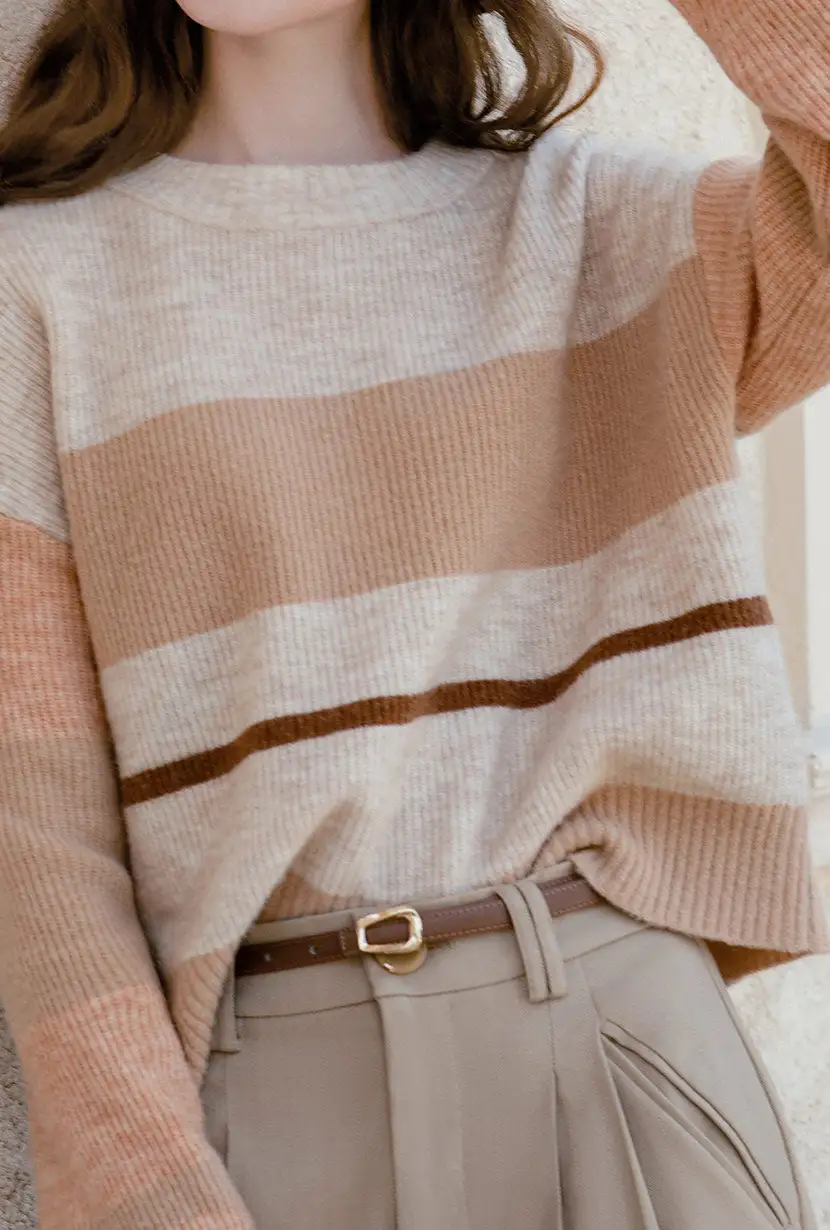 Mohair Sweater - Camel