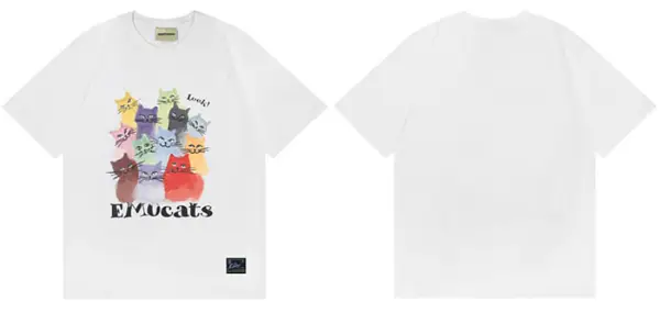 Cat Graphic T-Shirt