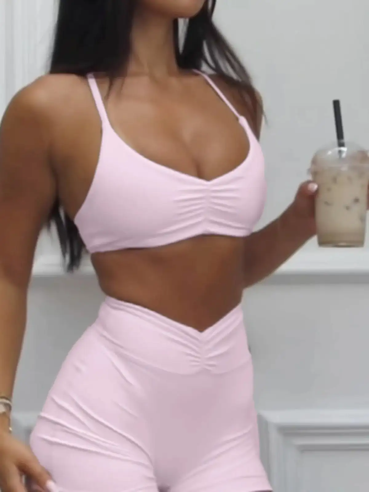 Refined High-Waist Active Sports Set