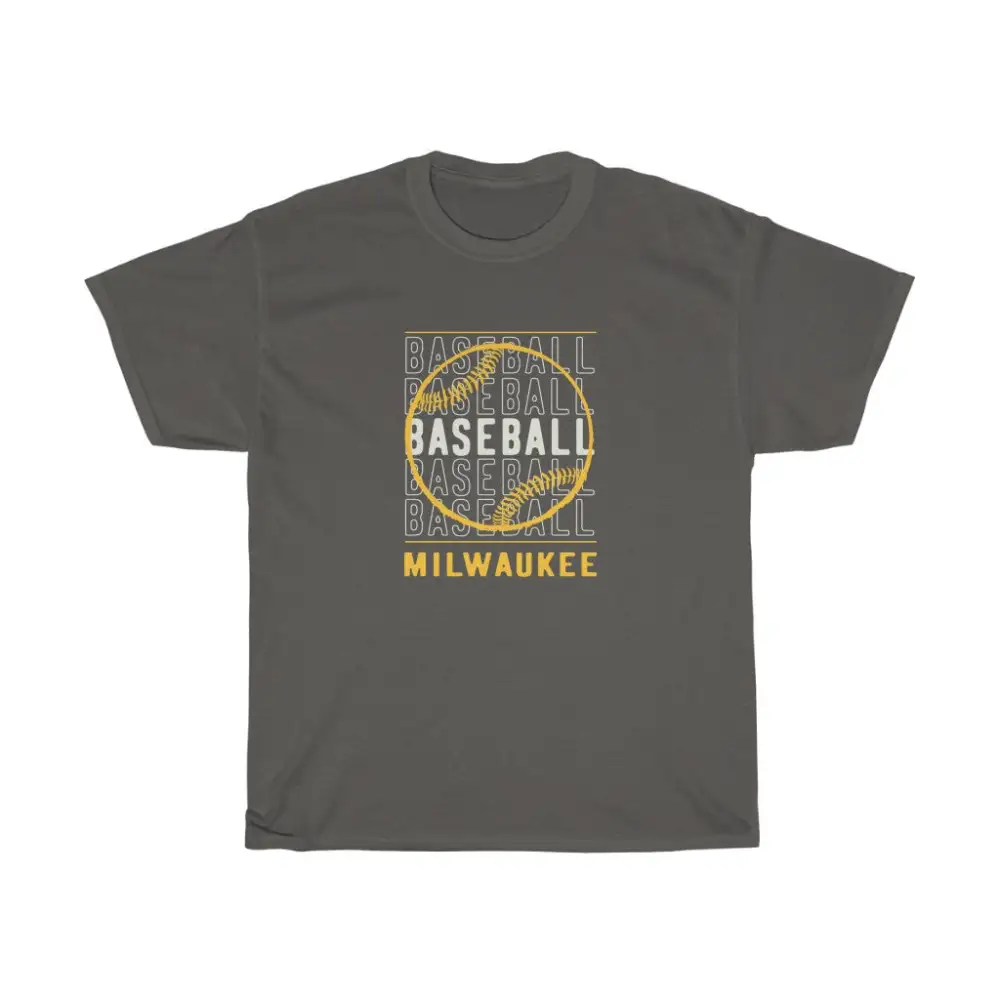 Baseball Milwaukee with Baseball Graphic T-Shirt