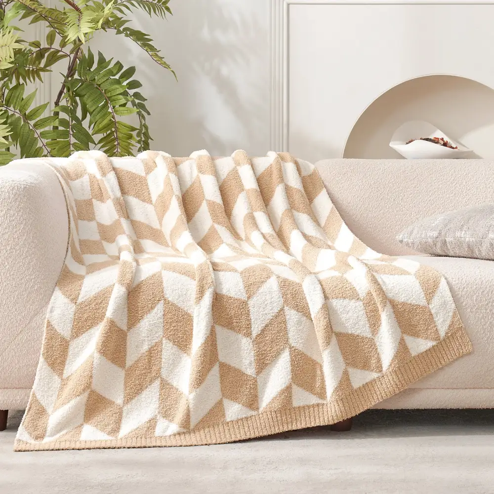 Cozy Chevron Blanket