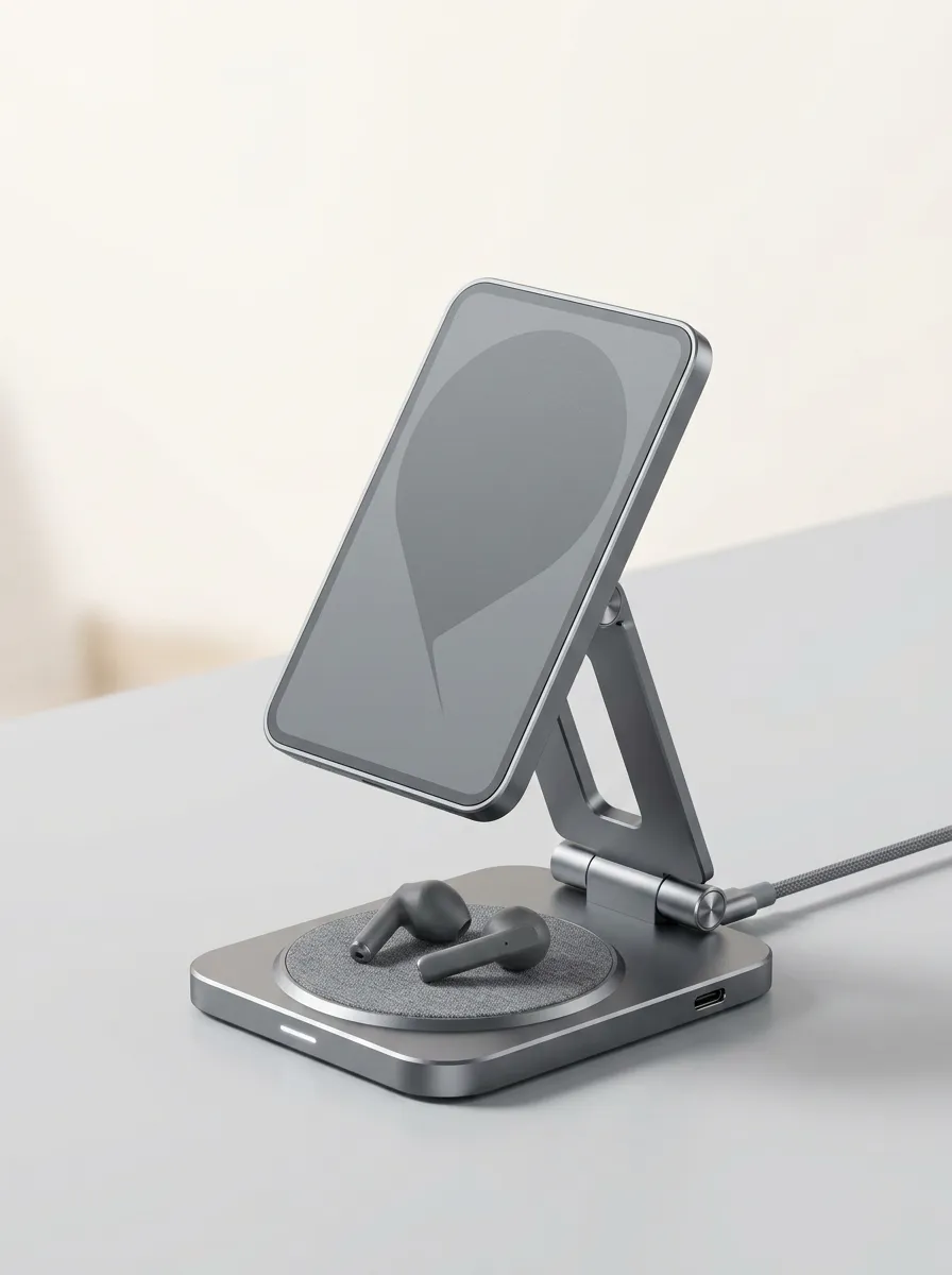 Magnetic Foldable Wireless Charger