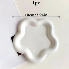 Flower-Shaped Jewelry Dish