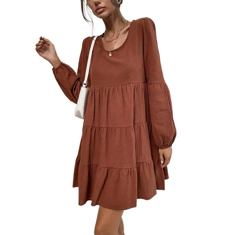 Women's Puff-Sleeve Dress