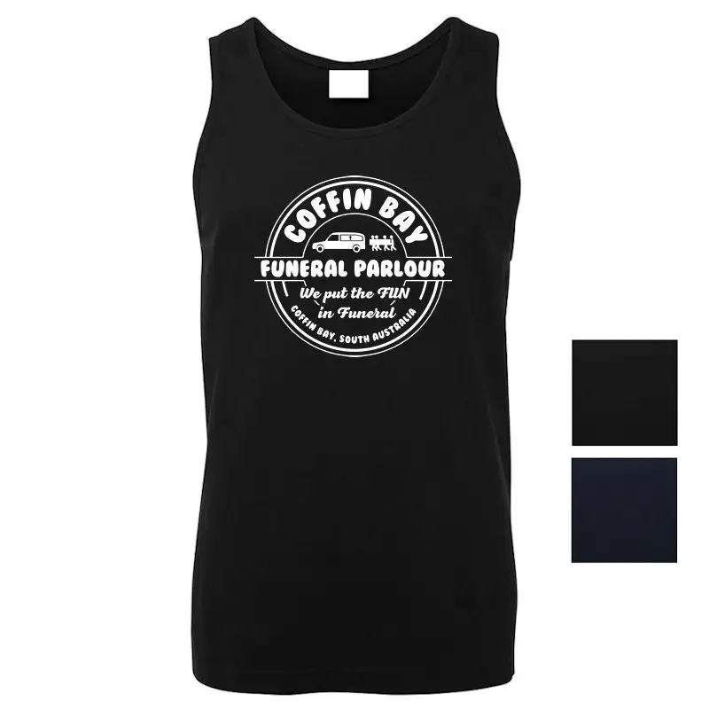 Funeral Logo Graphic Tank Top
