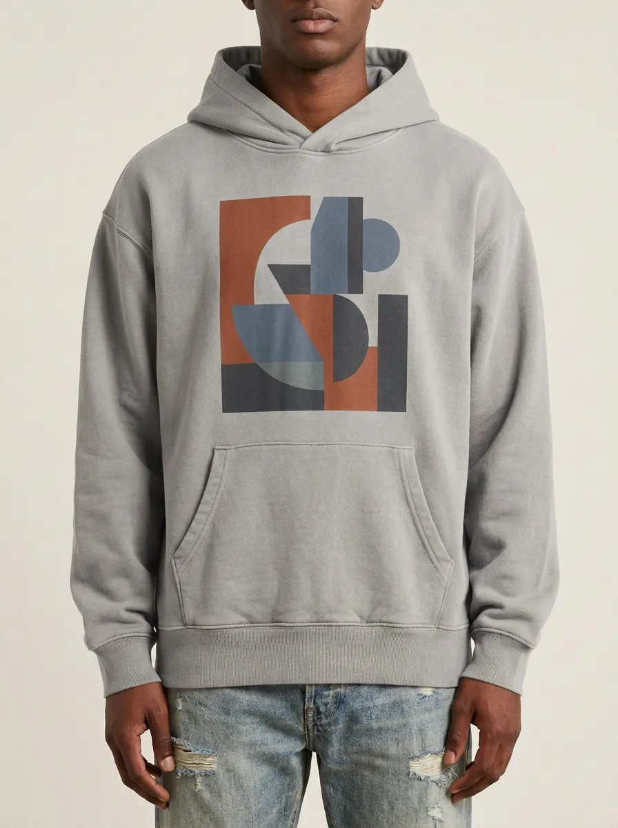 Abstract Geometric Shape Hoodie