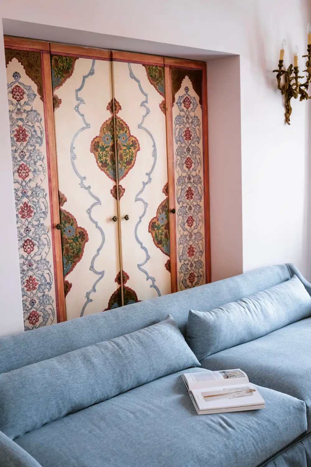 Linen Upholstered Sofa