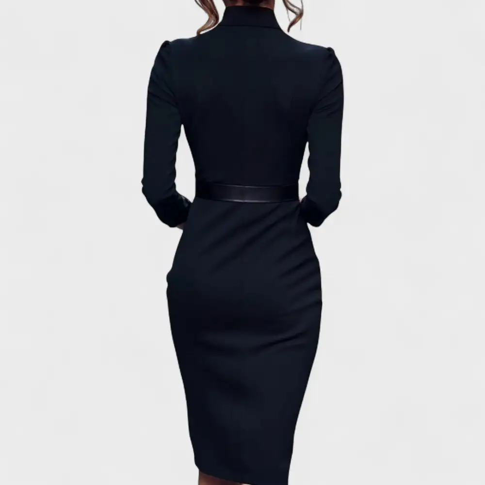 Belted Everyday Midi Dress