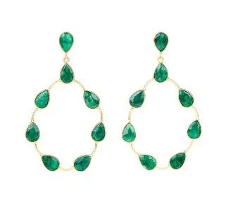Hoop Drop Fashion Earrings