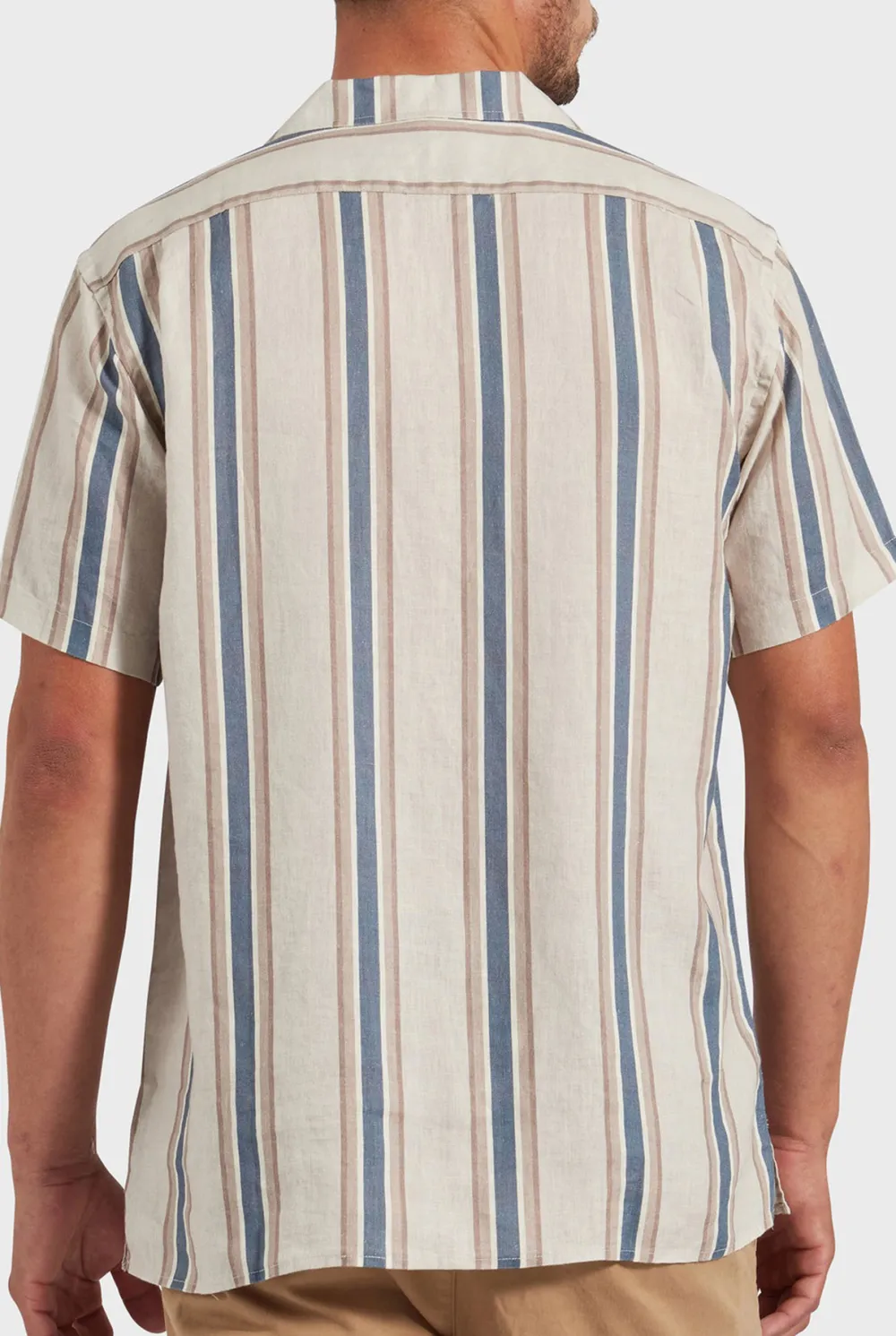 Casual Button Up Shirt-Natural