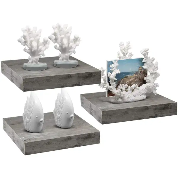 Floating Square Shelves Pack