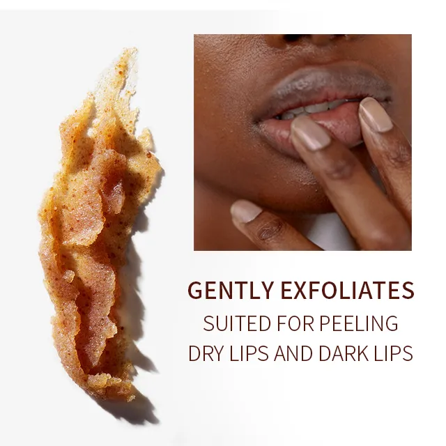 Brown Sugar Lip Scrub Remove Dead Skin Moisturizing Lip Scrub
