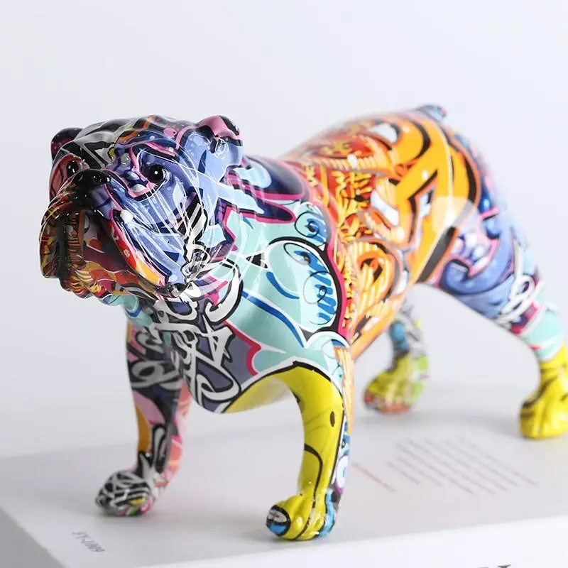 Abstract Companion Dog Sculpture