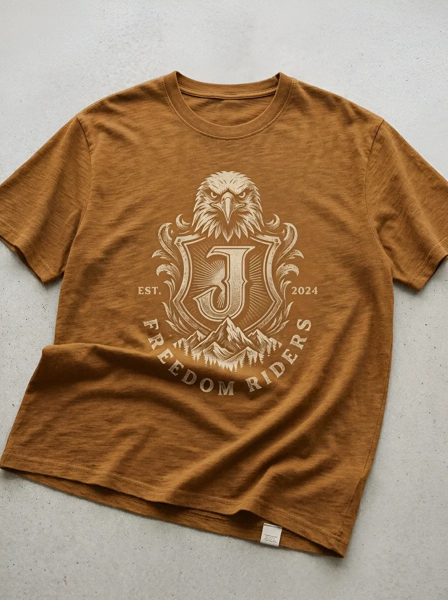 Men's Eagle Shield Graphic T-Shirt