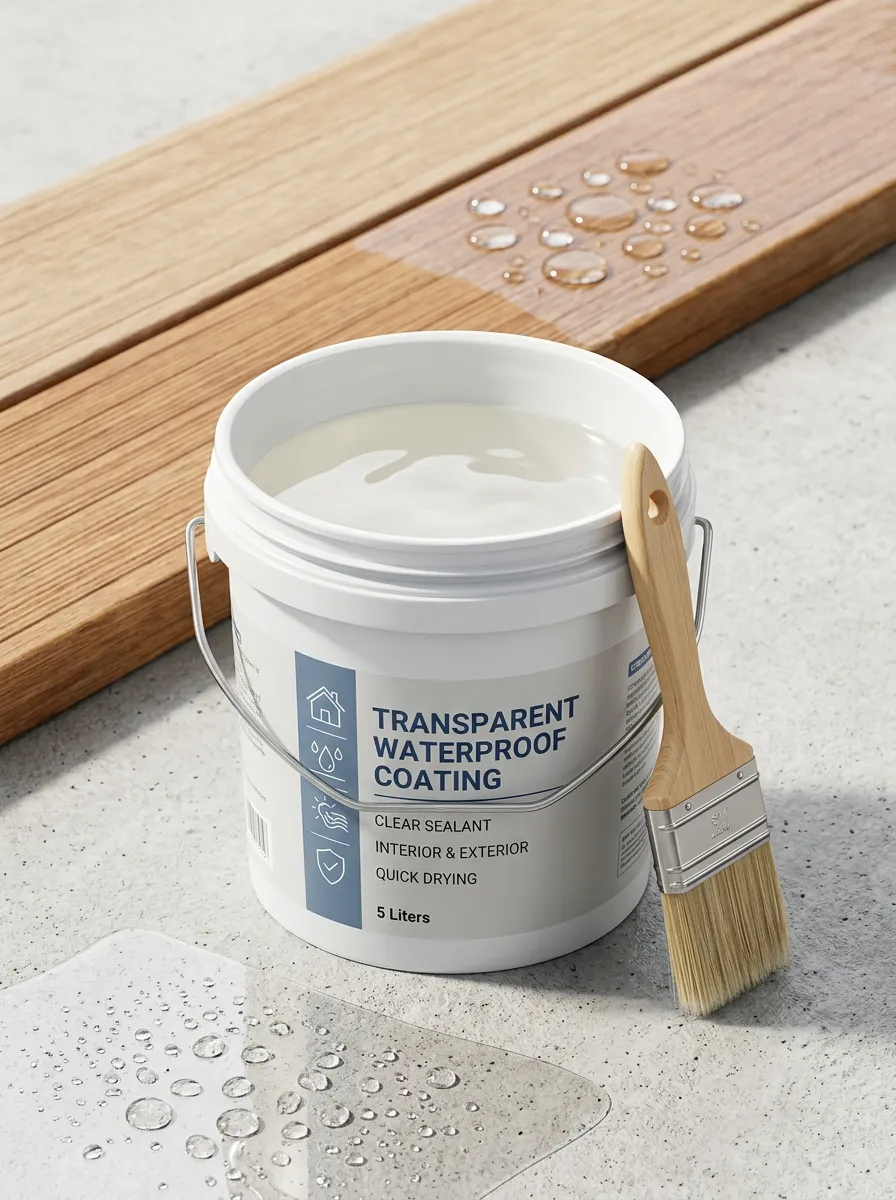 Clear Waterproof Coating for Home Maintenance