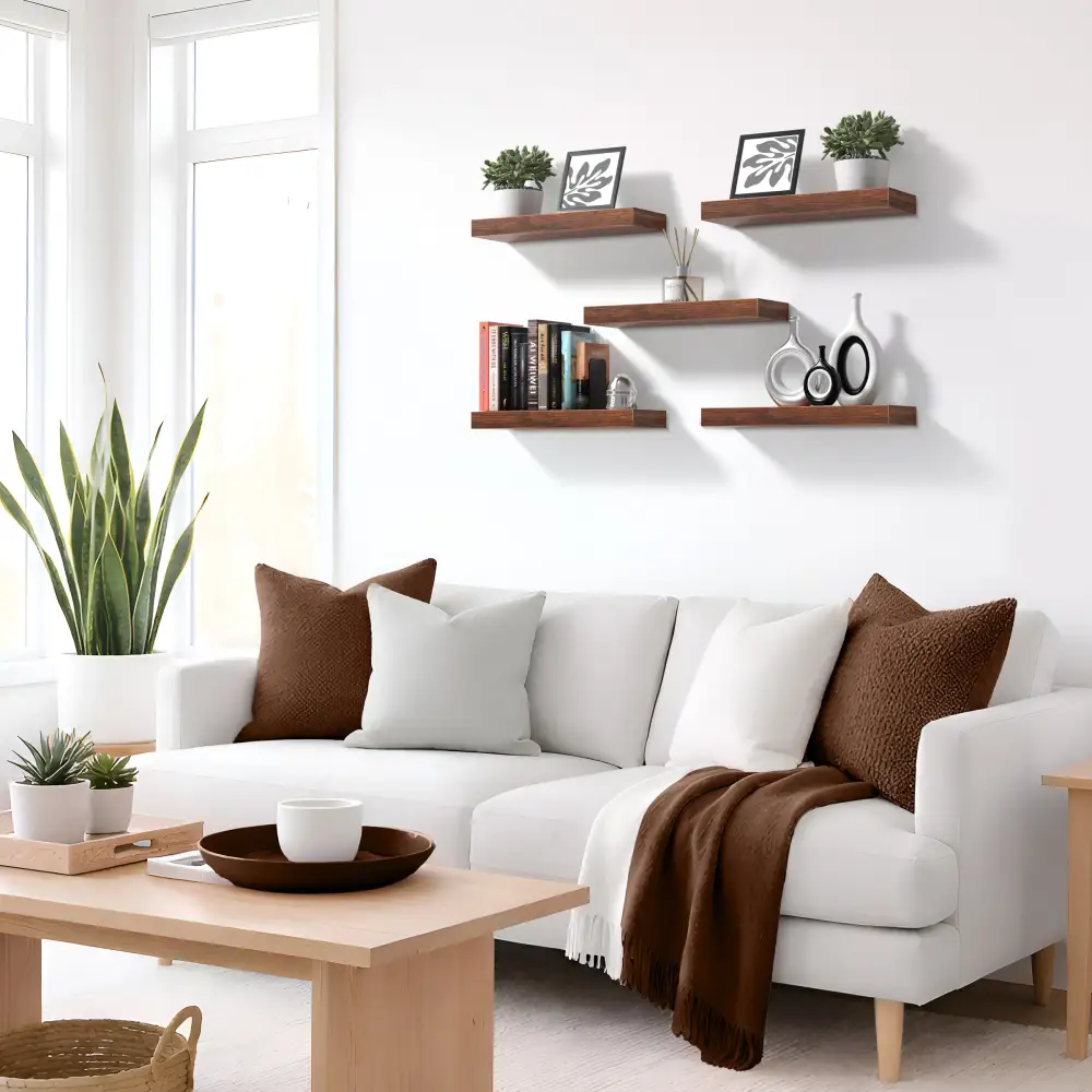 Rustic Floating Shelf