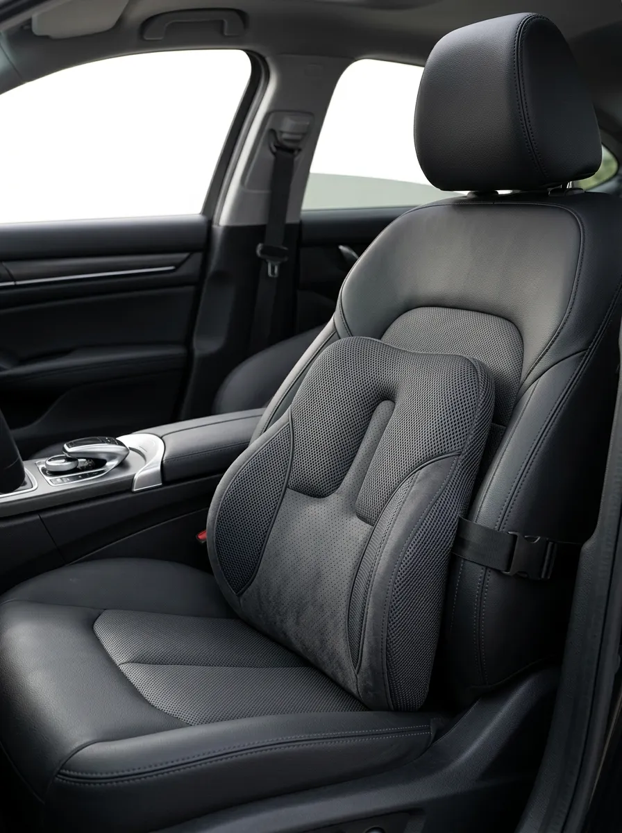 Mesh Car Lumbar Support Pillow