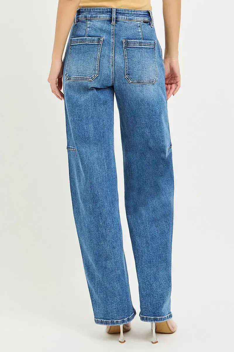 Baggy Pocketed Everyday Denim Jeans