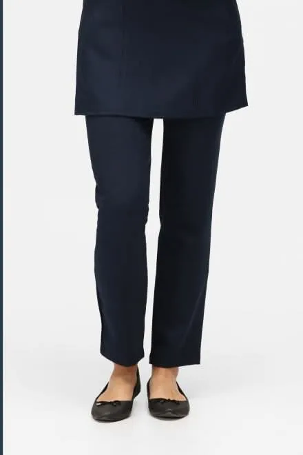 Women's Modern Slim Leg High Waist Trousers
