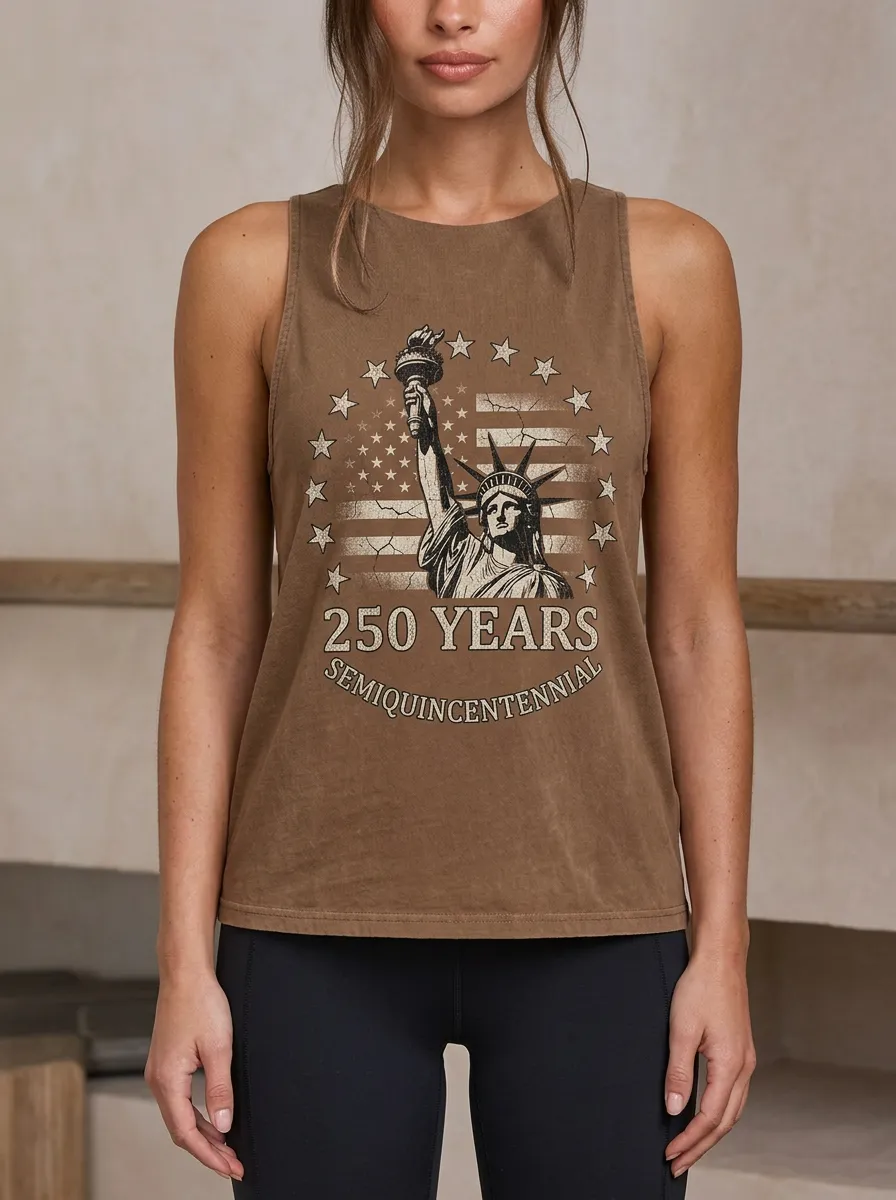 Patriotic Liberty Heritage Tank Top Everyday