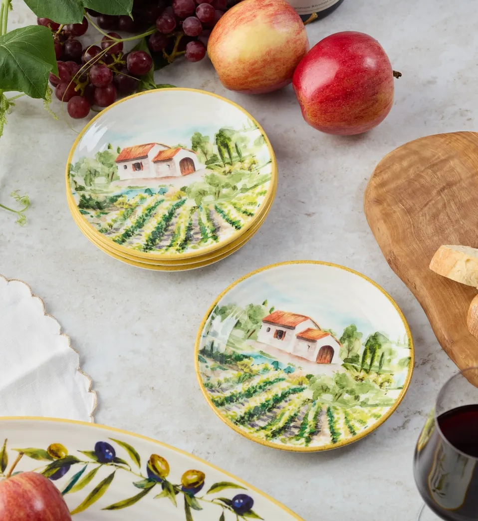 Classic Canape Plate Set