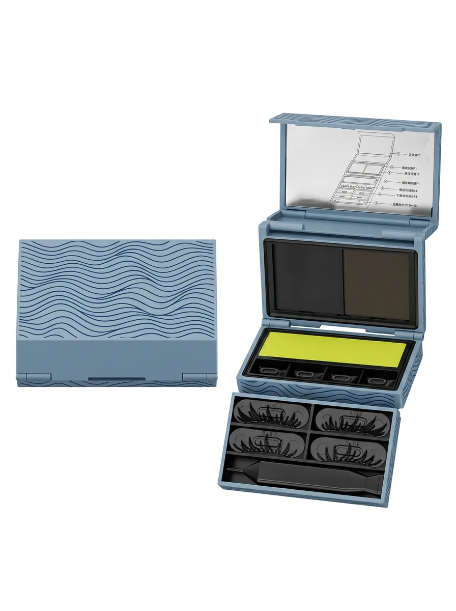 Wavy Eye Makeup Stamp Set