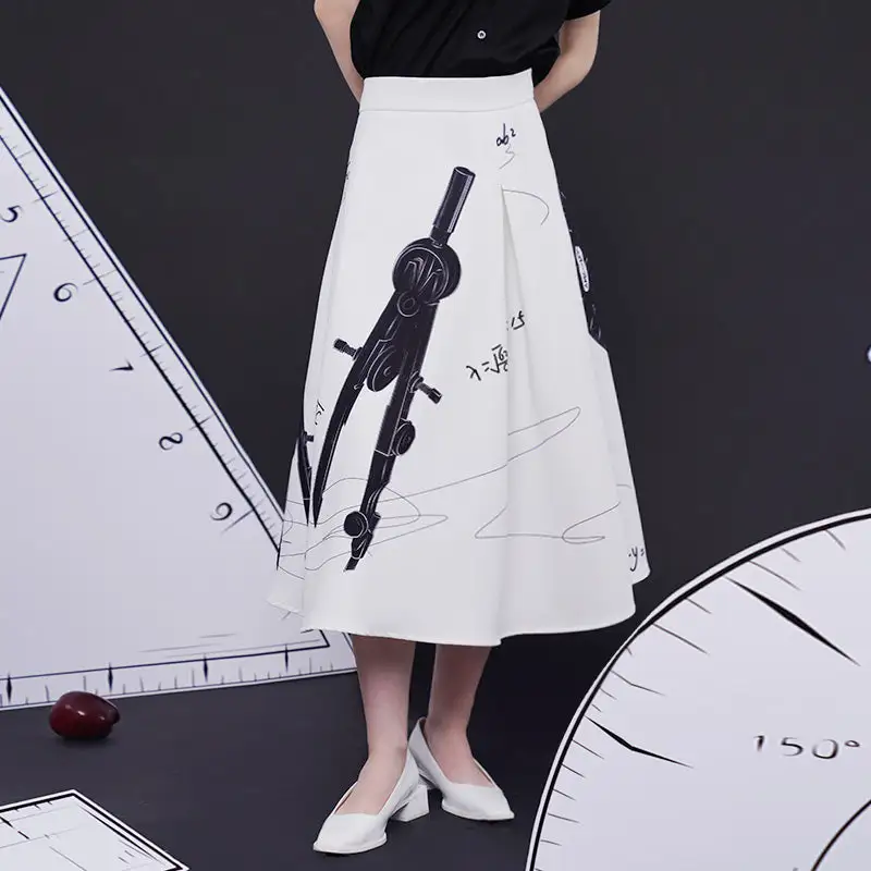 Flexible Market Everyday Casual Polyester Skirt