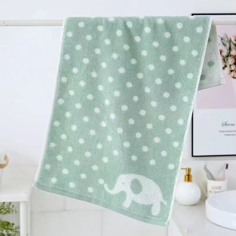 Soft Polka Dot Towel