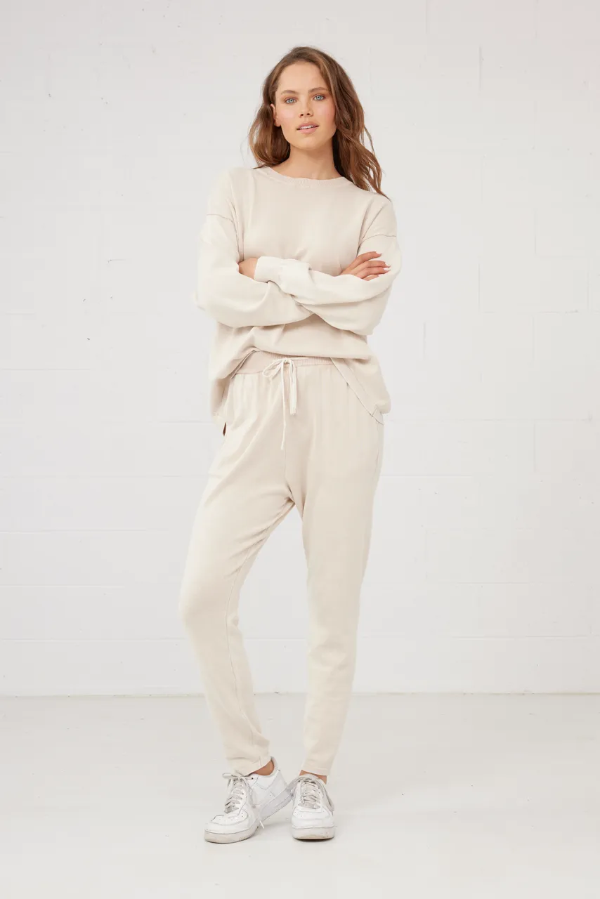 Woodside Pants Ecru Wash