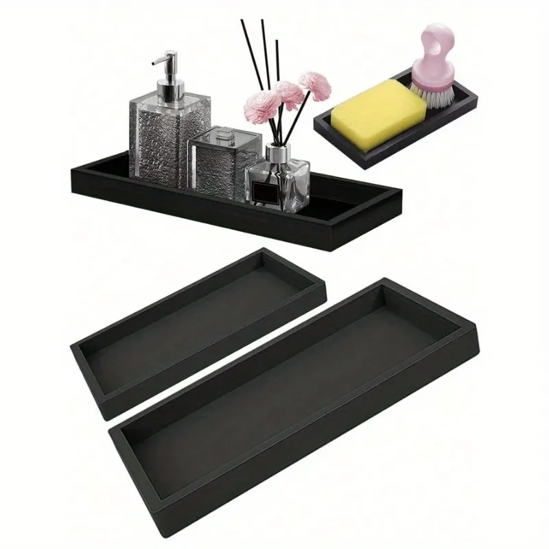 Minimalist Black Storage Trays