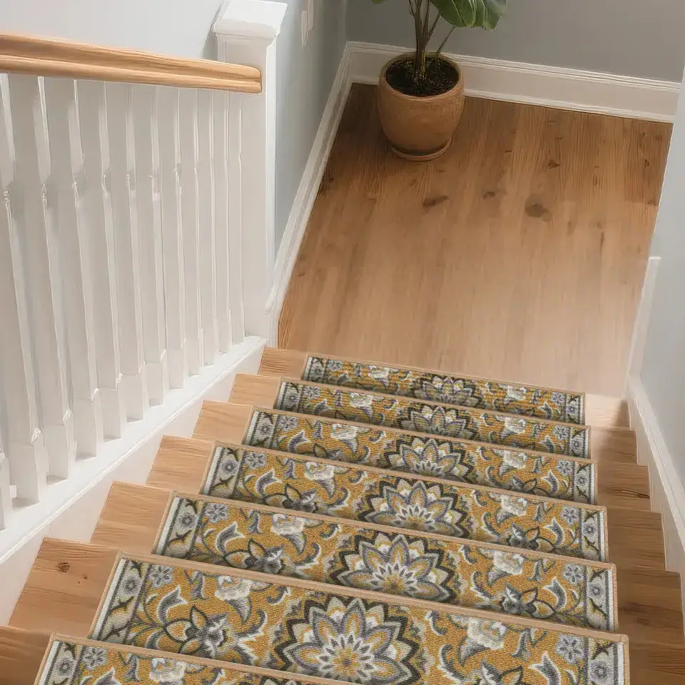 Floral Pattern Stair Treads
