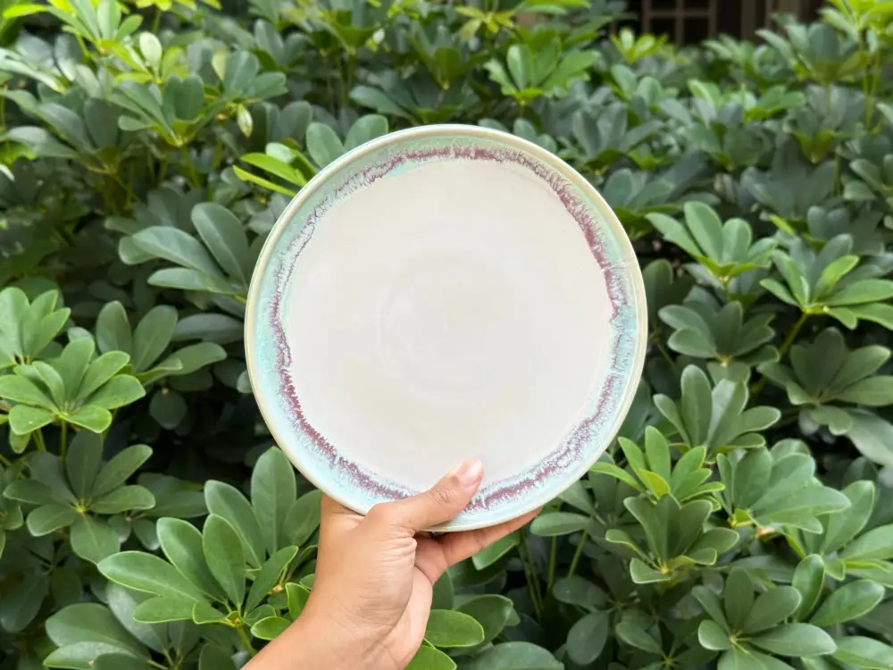 Raised Edge Serving Side Plate