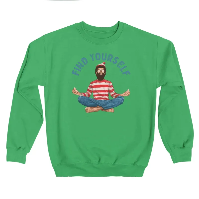 Meditation Round Neck Sweatshirt