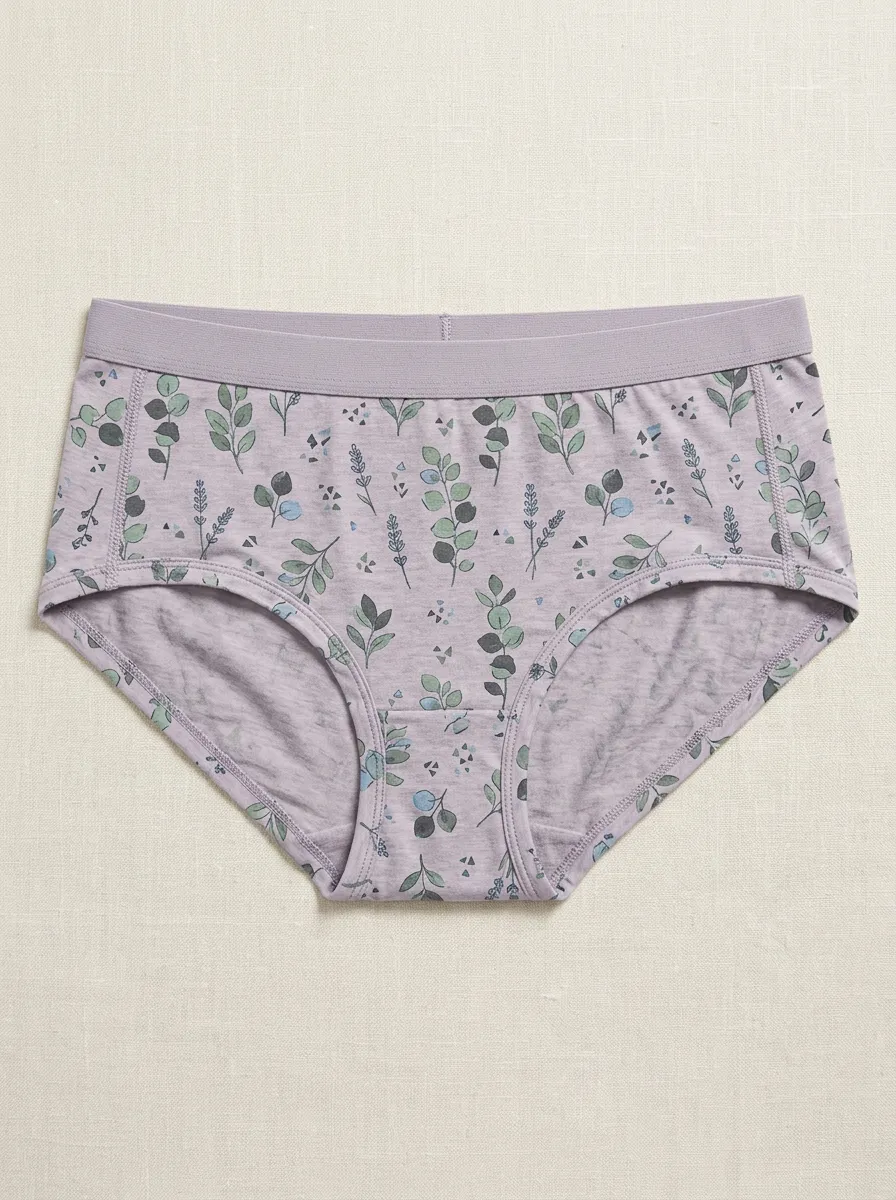 Women's Botanical Printed Underwear