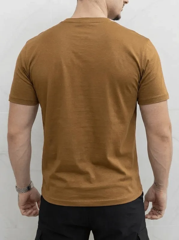 Brown Clean Fit T-Shirt