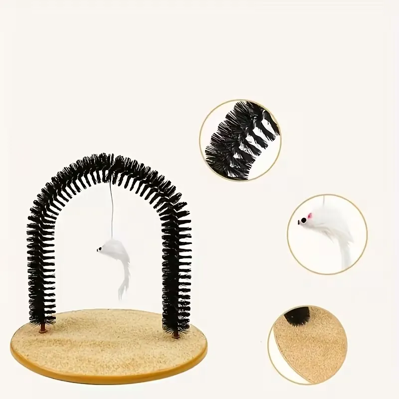 Multi-Functional Cat Groomer Brush Tool