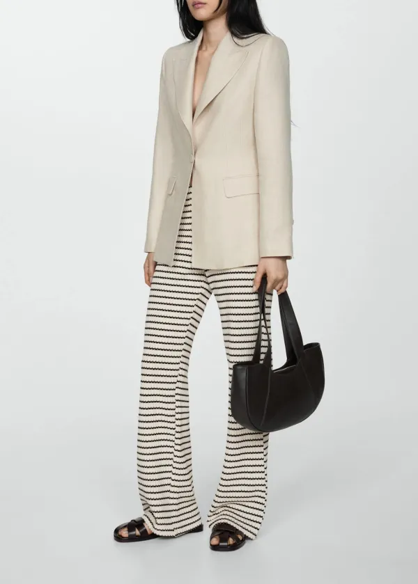 Crochet Striped Pants