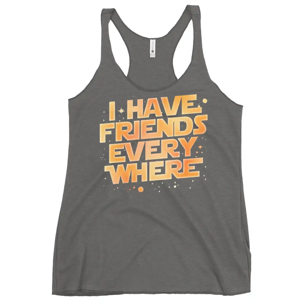 Friends Print Racerback Tank