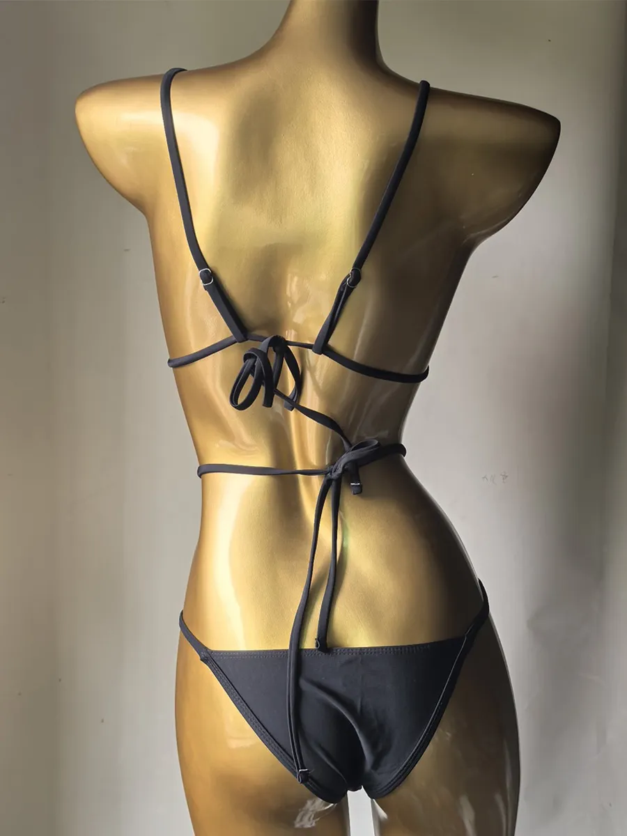 Anabella Rhinestone-Embellished Bikini