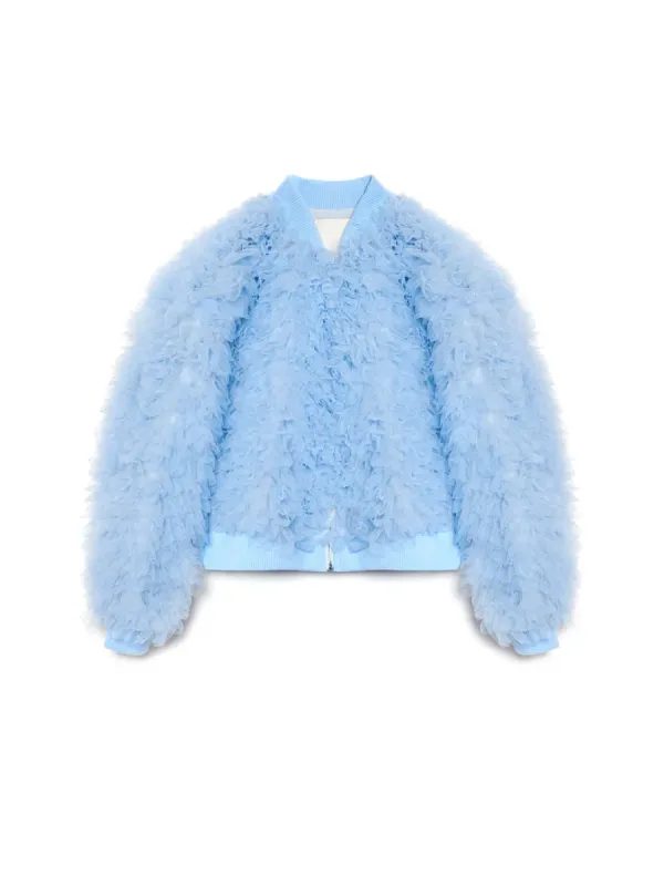 Tulle Bomber Jacket