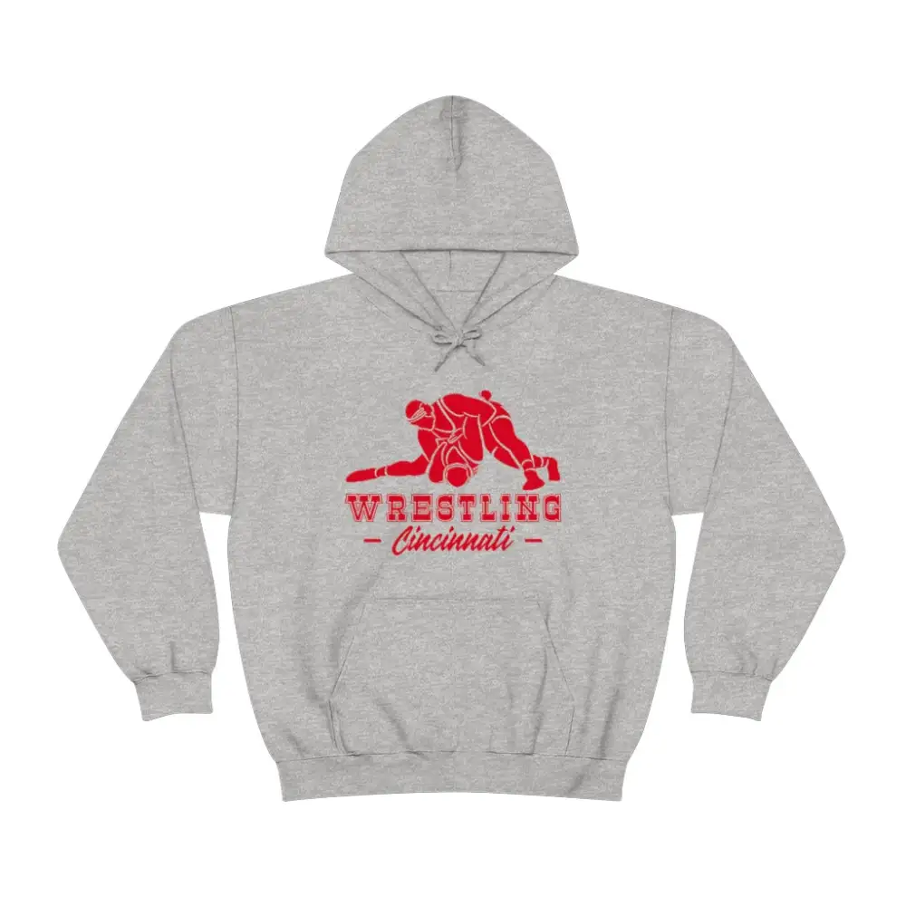 Everyday Practice Day Wrestling Graphic Pullover Hoodie