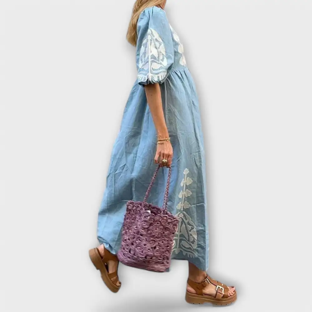 Everyday Printed Relaxed Casual Dress