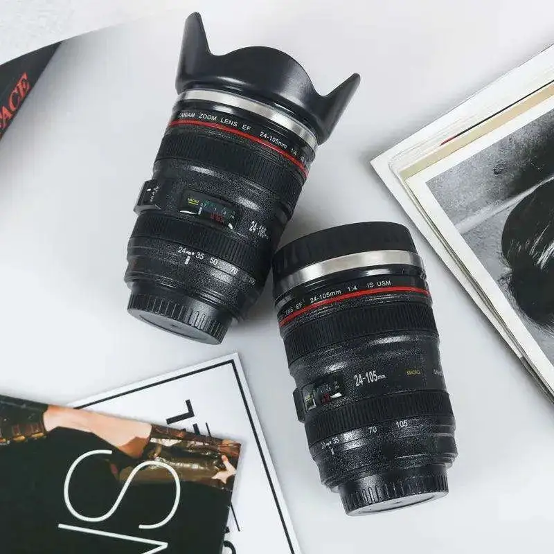 Photography Lens Drinkware Set