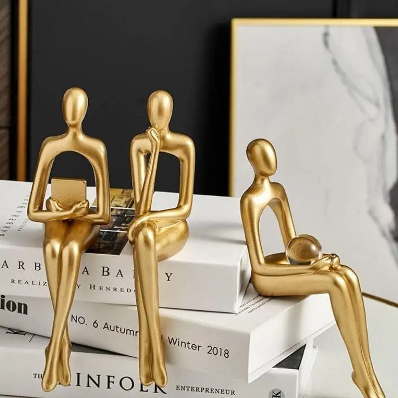 Family Figure Accent Sculpture