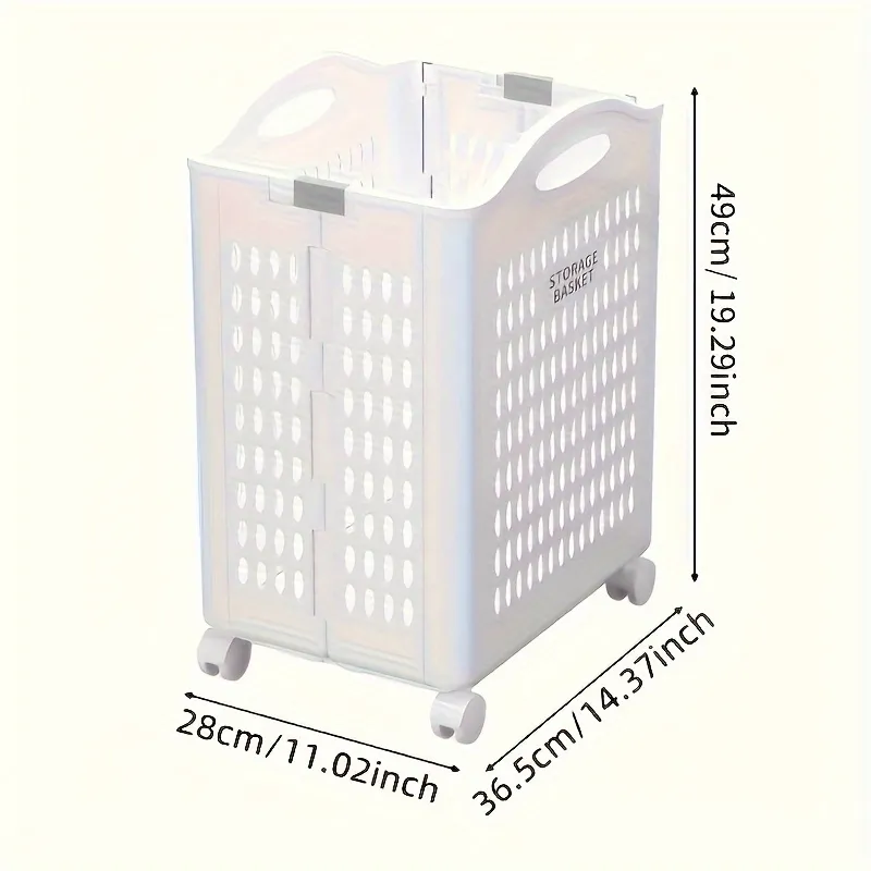 Collapsible & Ventilated Laundry Hamper Set, Laundry Tool for Dirty Clothes Organization