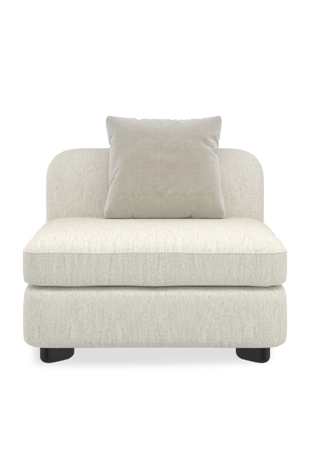 Sectional Linen Lounge Chair