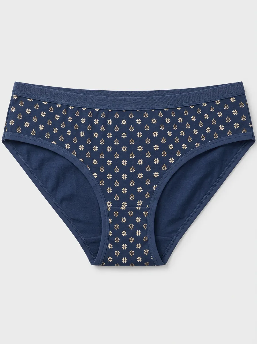 Women's Floral Printed Underwear