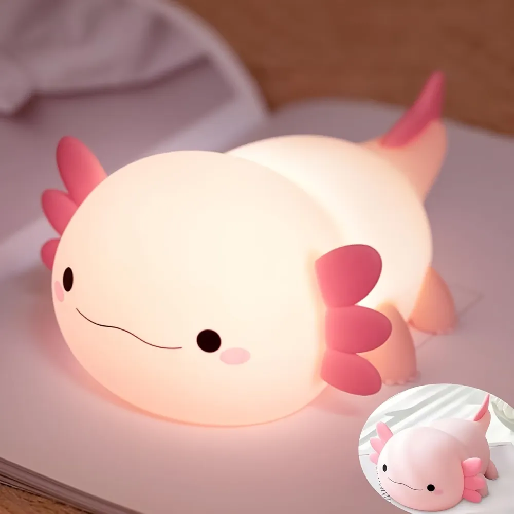 Axolotl LED Night Light